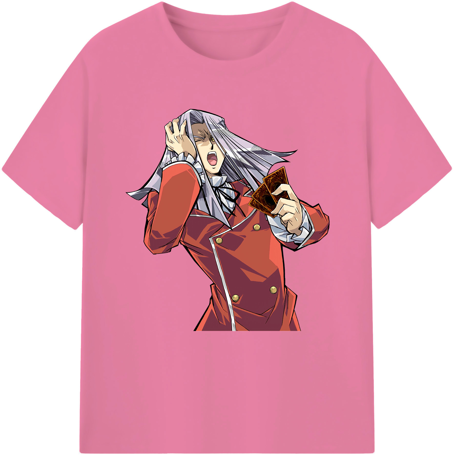 （画像用） 遊☆戯☆王 Yu-Gi-Oh! 綿100％半袖Tシャツ（フロントプリント）